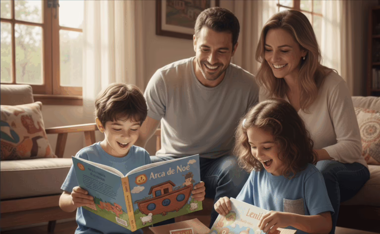 Familia Unida na Fe Como Envolver Pais e Filhos no Aprendizado Biblico2