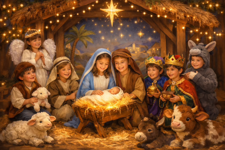 Teatro Cristao Infantil Natal Roteiro Simples Inspirador Sobre Nascimento Cristo